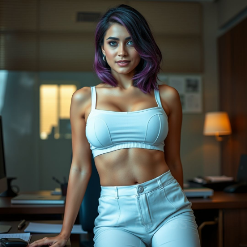 Maelle, 30 ans, indienne, en quête de plaisirs libertins intenses et complices!